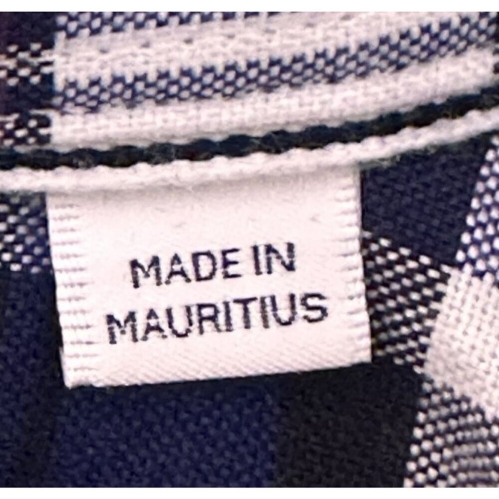 Lacoste Shirt Men's Sm Short Sleeve Button Up Blue Plaid Logo Pocket Regular Fit - Picture 8 of 12